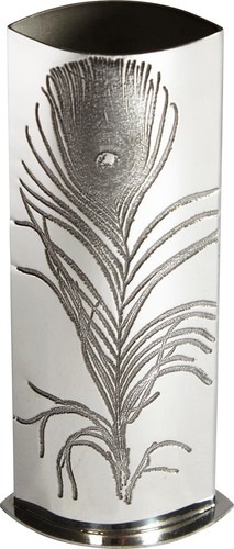 Tall inch pewter - tall, vase