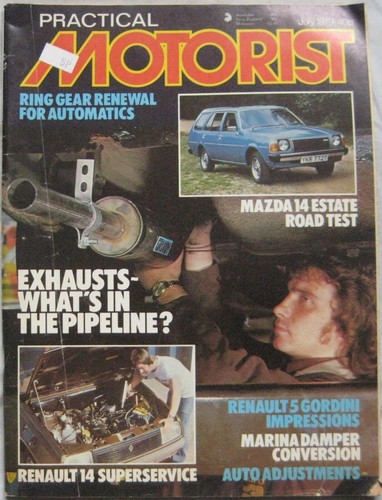 Practical motorist magazine - practical,