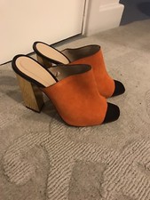 Orange Zara Mules UK 7 - Small Fitting