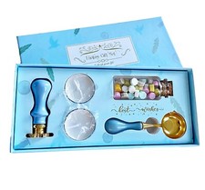 Wax Seal Stamp Kit Light Blue