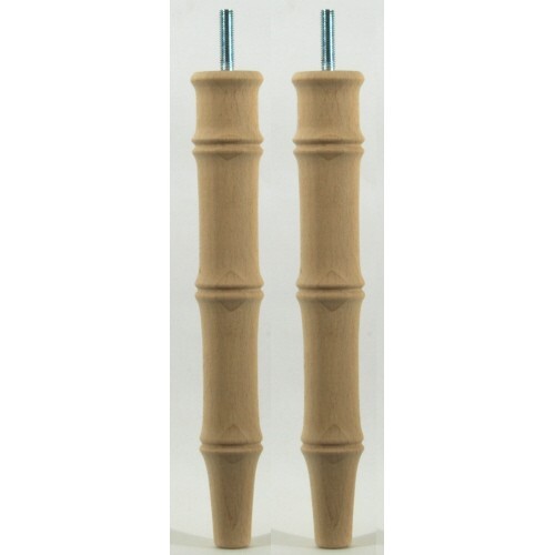 Faux bamboo style legs - style, 450mm