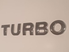 TURBO 3D Quality Metal Chrome