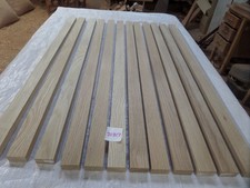 hardwood Oak thick bench slats