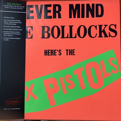 Sex pistols never mind the - sex,