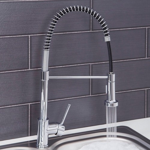 Modern monobloc kitchen mixer - monobloc,