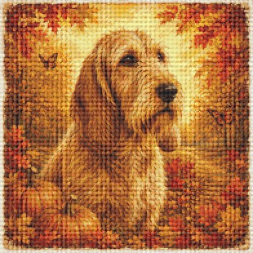 Basset fauve bretagne puppy - bretagne,