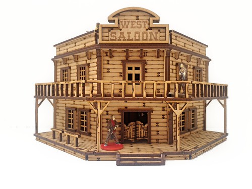 Wild west saloon kit - west,