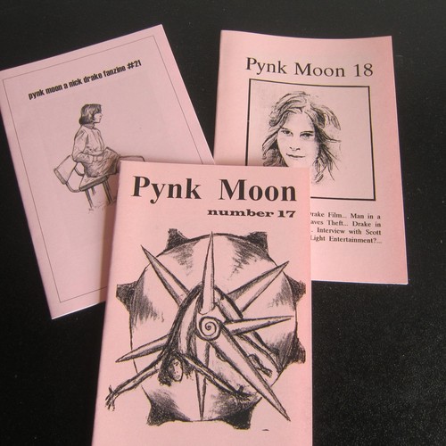 Nick drake fanzine - drake, pink