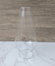 Vintage clear glass oil - glass,