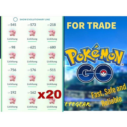Pokemon bulk lickitung for - pokemon,