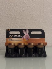 4 X DURACELL D SIZE PLUS POWER