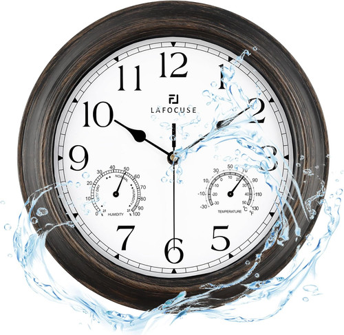 Inch outdoor clock for - clock,