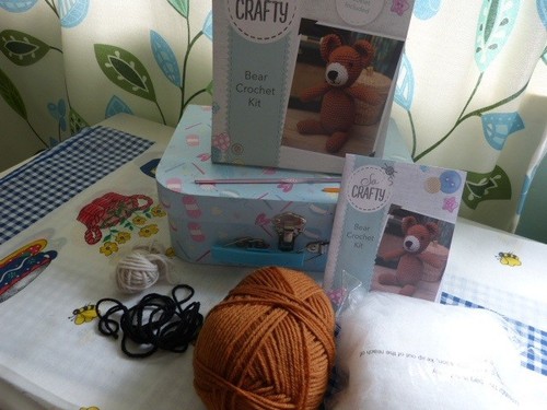 Crochet teddy sew - to,