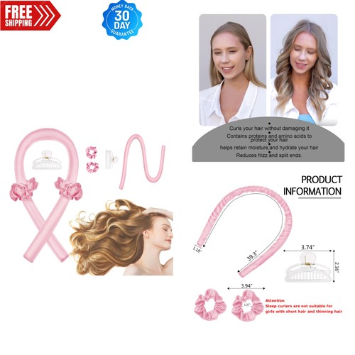 Versatile heatless curlers - heatless,