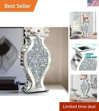 Crushed Diamond Mirror Vase