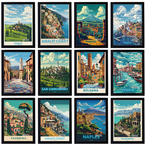 Vintage travel holiday italy - vintage,