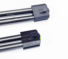 2pcs x2 Black Pole Fishing Top Kit Protection With Rig Hook Up Storage