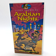 Hanna-Barbera: Arabian Nights, Scooby-Doo/Yogi Bear/Boo Boo, VHS Video Tape 1994
