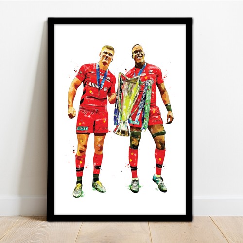 Saracens rugby owen - -, farrell