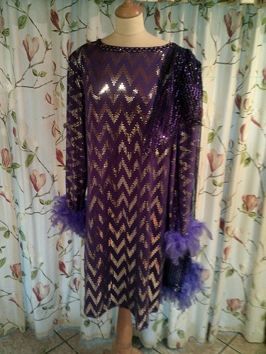 Drag queen purple silver - drag, purple/silver