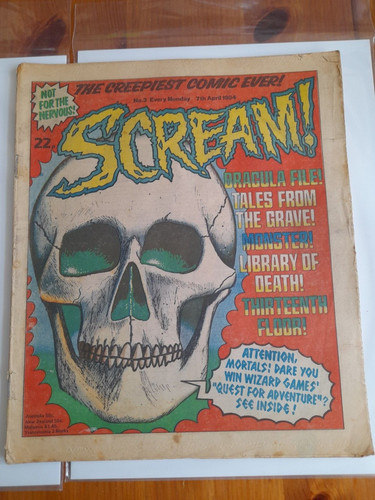 Scream apr 1984 good vgc - #3,