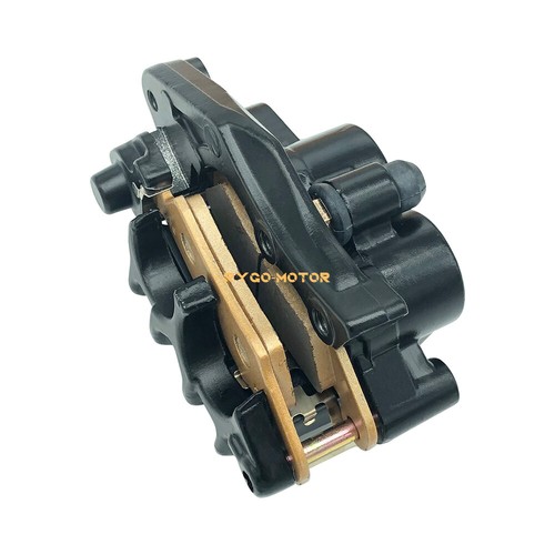 Front brake caliper with pads - front,