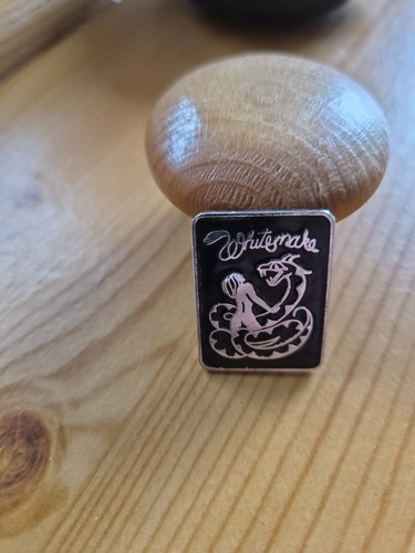 Whitesnake vintage metal badge - whitesnake,