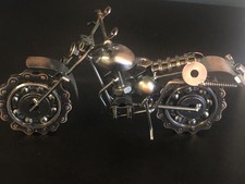 Handcrafted Metal Motorbike