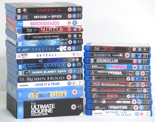 Joblot blu ray - of, 25+