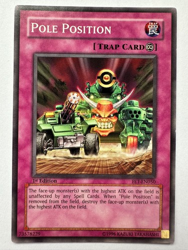 Yugioh pole position - yugioh, fet-en050