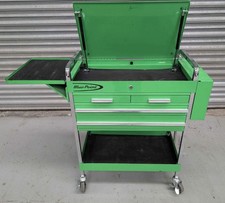 Snap-On Blue Point / Cart Tool Trolley 4 Drawer 1 Side Shelf green 
