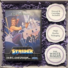 Strider genuine cib sega - genuine,