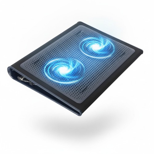Laptop cooling pad - pad, dual