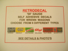 RETRODECAL '00' Gauge Decals