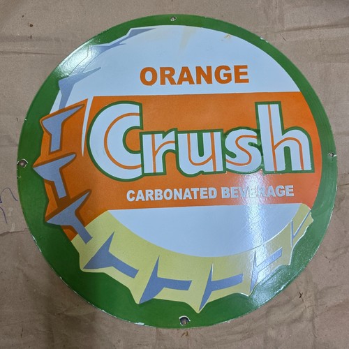 Orange crush porcelain enamel - orange,