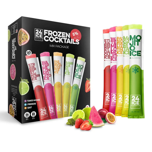 Frozen cocktails ice - frozen, 20