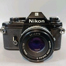 Nikon EM With Nikon Series E 50mm F1.8 Lens Excellent Nikon 35mm SLR Film Camera