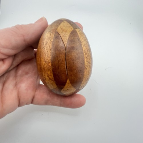 Vintage wooden darning egg - vintage,