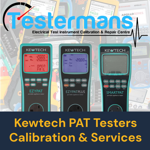 Kewtech pat tester calibration - tester,
