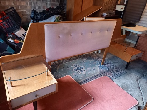 Vintage plan headboard with - plan,