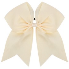 6inch Big Large  GIRLS cheer bow HAIR ACCESSORIES Clips  elastic bobbles UK 