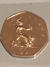 1995 50p Britannia Old Large Style Fifty Pence Coin. BUNC UK Uncirculated