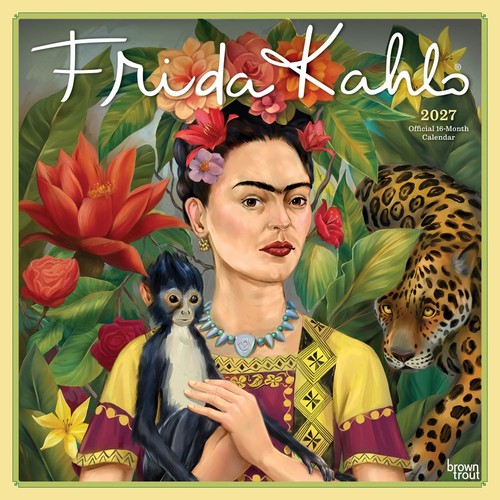 Frida kahlo official calendar - frida,