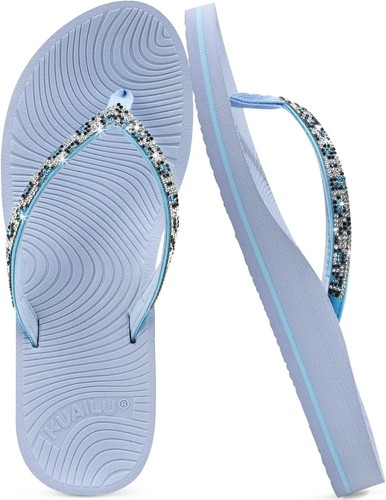 Kuailu women rhinestone - kuailu, flip