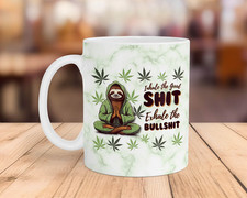 Funny Weed Mug - Inhale the