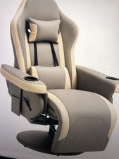 Manual Recliner Armchair Faux