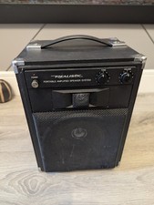 Realistic Portable Amplified Speaker System MPS-20 TESTED  please read descript.