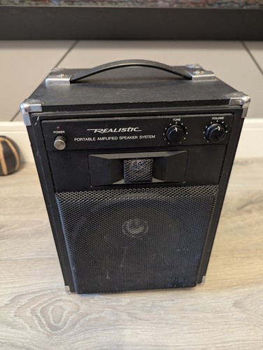 Realistic portable amplified - realistic,
