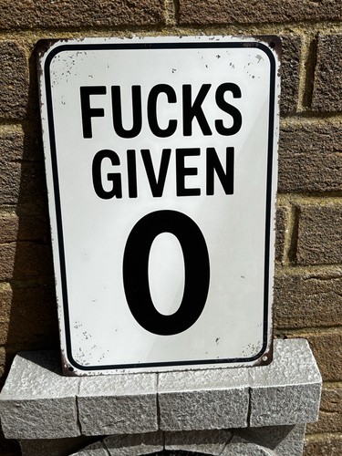 Vintage humorous metal art - metal,