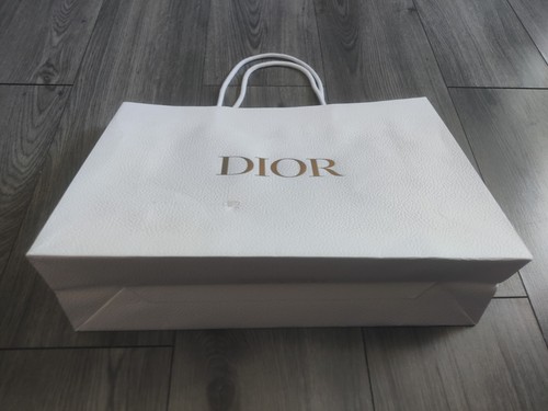 Dior white paper bag gift - bag,